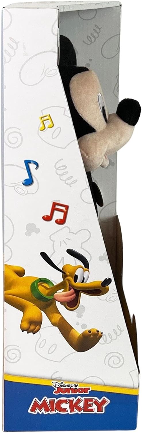 Disney Mickey Mouse “Hot Dog Song” Singing Plush – 12" Musical Toy