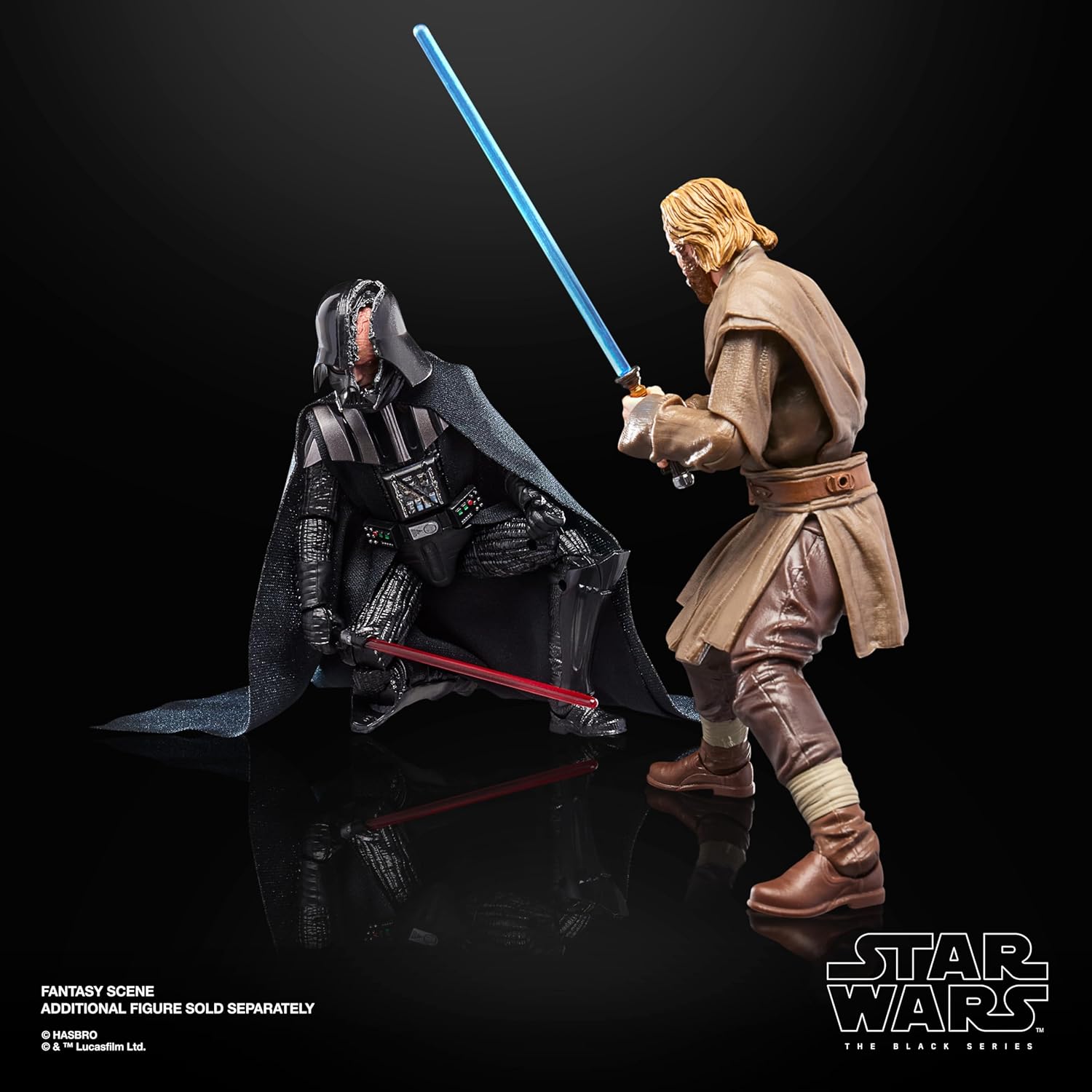 STAR WARS The Black Series Darth Vader (Duel’s End), OBI-Wan Kenobi Premium Collectible 6 Inch Action Figure