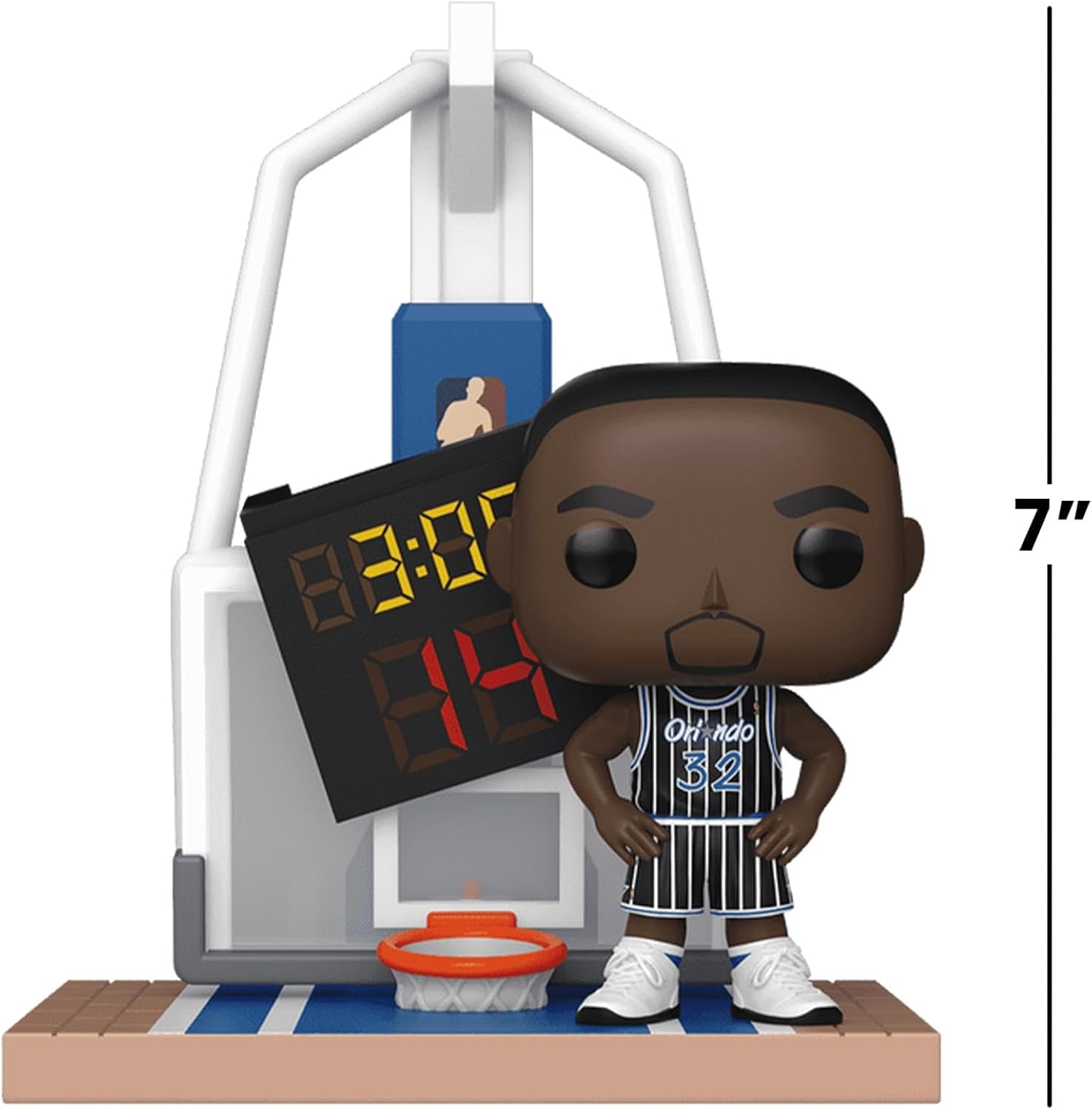 NBA Legends Magic Shaq with Backboard Deluxe Funko Pop! Vinyl Figure #207