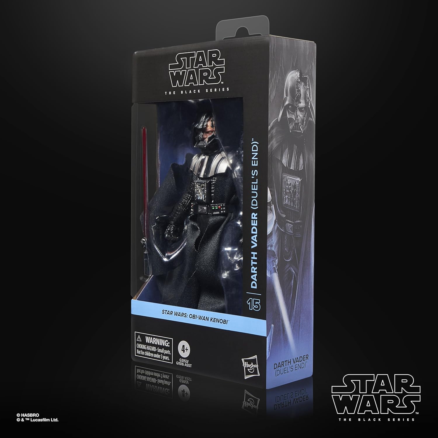 STAR WARS The Black Series Darth Vader (Duel’s End), OBI-Wan Kenobi Premium Collectible 6 Inch Action Figure