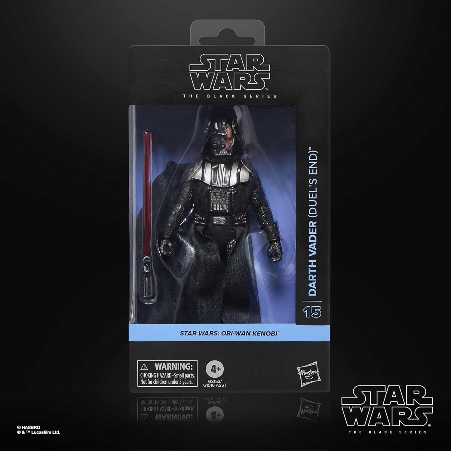 STAR WARS The Black Series Darth Vader (Duel’s End), OBI-Wan Kenobi Premium Collectible 6 Inch Action Figure