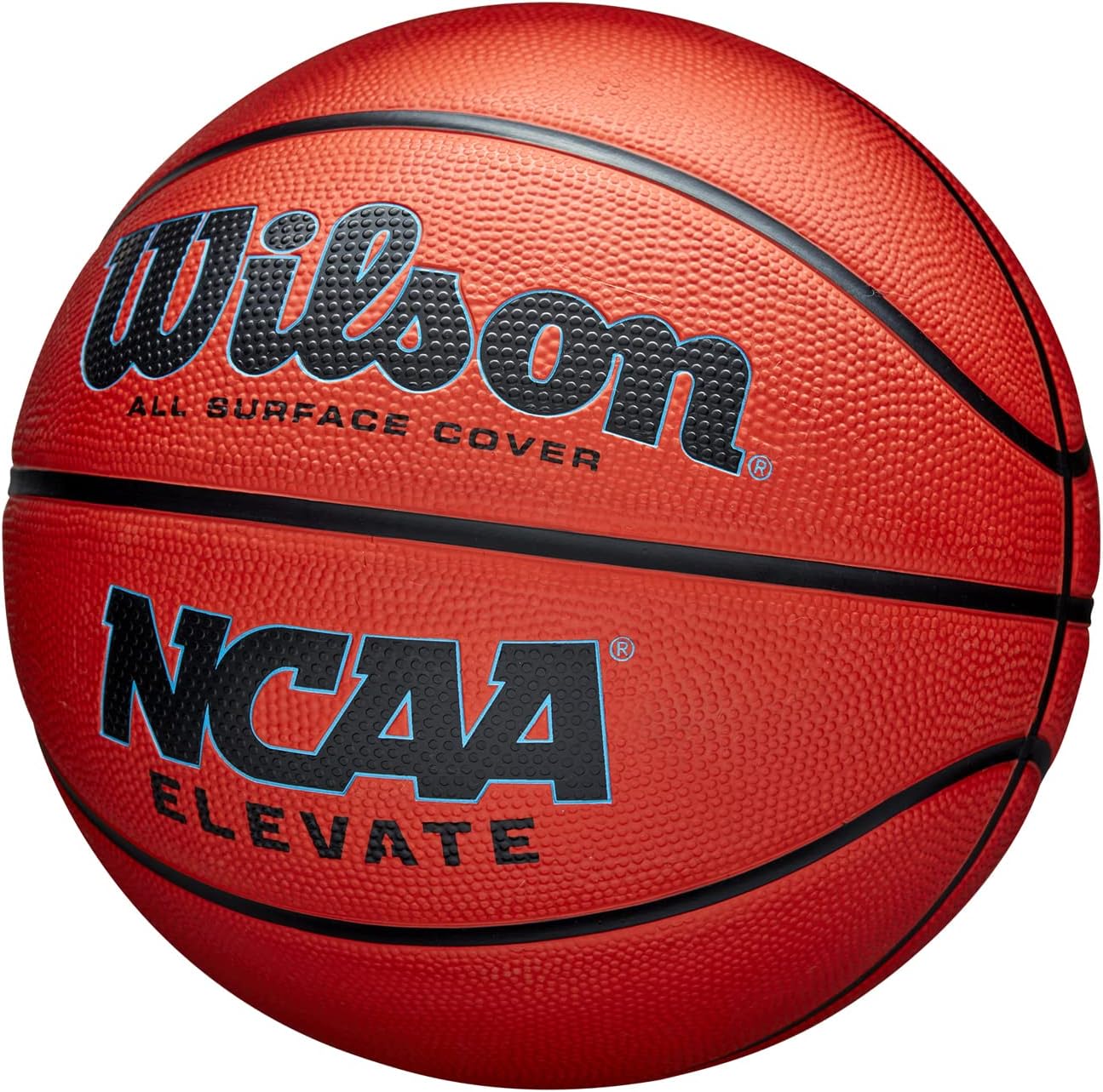 Wilson NCAA Elevate Basketball - Size 5-27.5", Orange